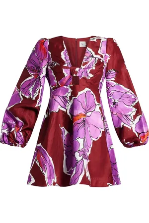 AJE Robe courte à fleurs