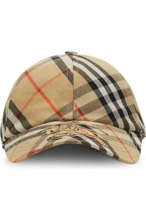 Burberry Casquette à carreaux