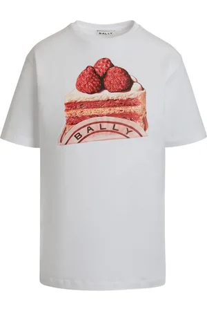Bally T-shirt à imprimé Cake