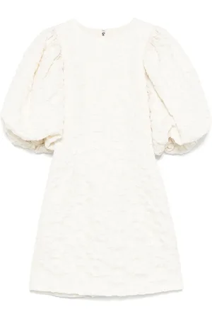 ROTATE Robe en jacquard à coupe courte