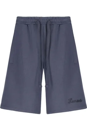 LANEUS Short de sport à logo brodé