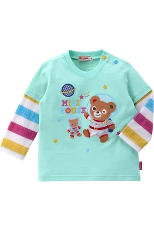 Miki House T-shirt Bear Astronaut