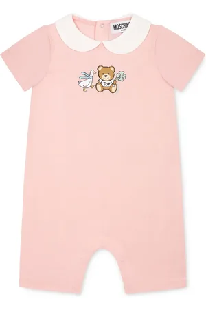 Moschino Grenouillère à logo imprimé