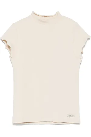 Donsje T-shirt en maille nervurée