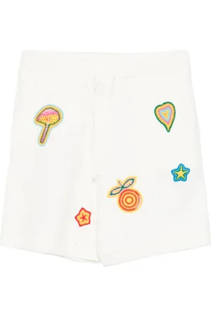 Casablanca Short en crochet à détail de patch
