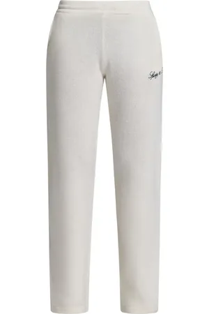 Sporty & Rich Pantalon de jogging à logo brodé