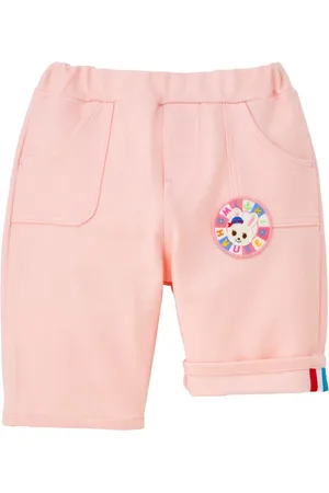 Miki House Short à patch lapin
