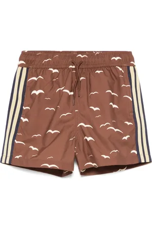 Mini Rodini Short de bain à motif mouette