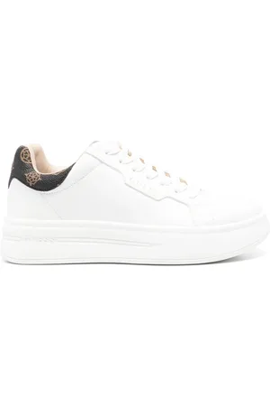 Guess Baskets en cuir à logo embossé