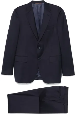 CANALI Costume à motif jacquard