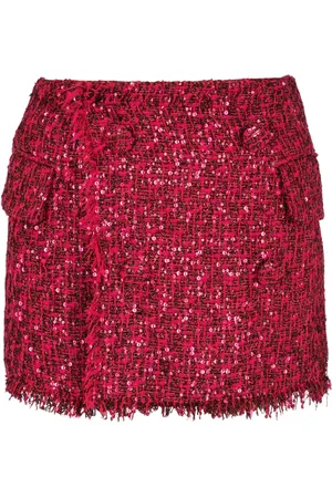 Balmain Short court à boutons décoratifs