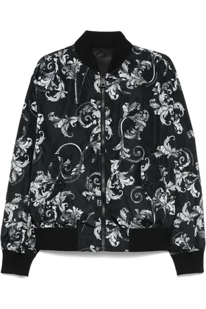 VERSACE Veste bomber à imprimé Barocco