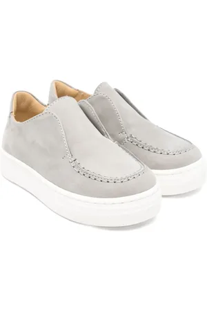 ANDREA MONTELPARE Mocassins en daim