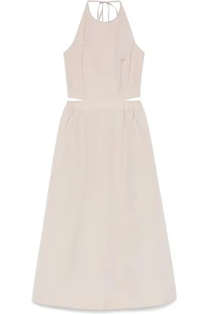 PESERICO SIGN Robe longue en popeline