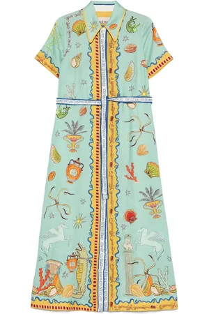 ALÉMAIS Robe-chemise Surrealist Summer