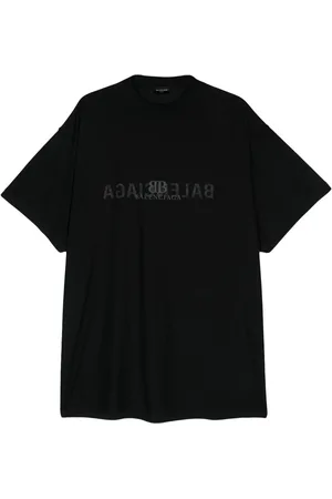 Balenciaga T-shirt en coton à logo imprimé