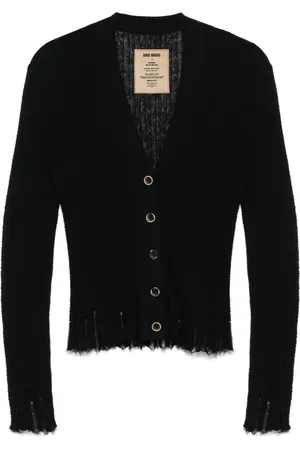 UMA WANG Cardigan nervuré