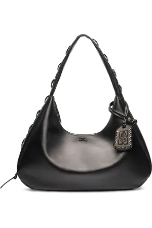 Ganni Sac porté épaule XXL en cuir