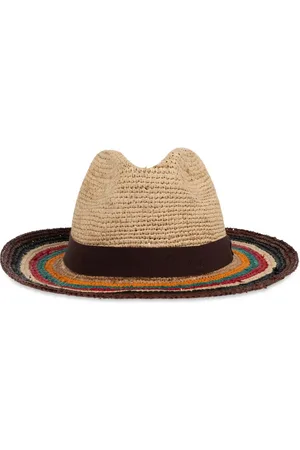 Paul Smith Chapeau en paille tressée