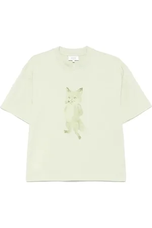 Maison Kitsuné T-shirt à imprimé Lady Fox
