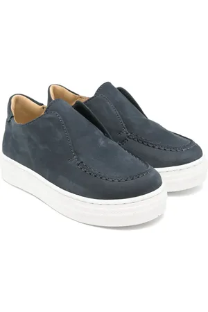 ANDREA MONTELPARE Mocassins en daim