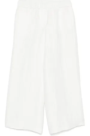 PESERICO SIGN Pantalon palazzo à effet froissé