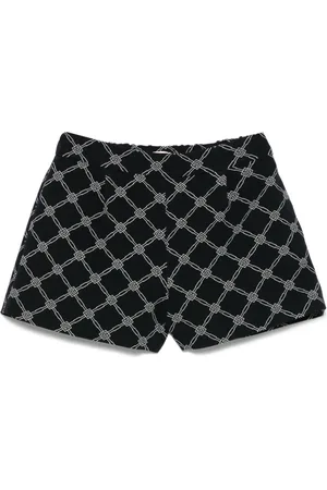 Elisabetta Franchi Short à logo imprimé