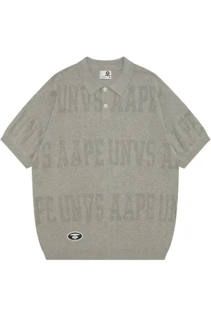 A Bathing Ape Polo à logo perforé