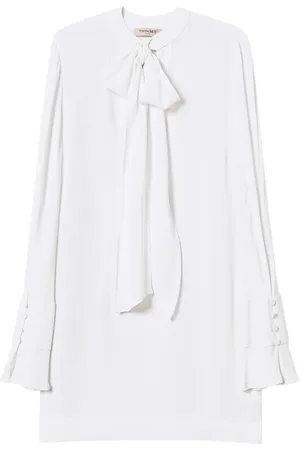 Twin-Set Blouse en crêpe de chine