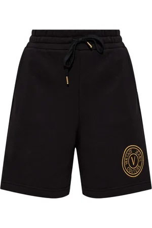VERSACE Short à logo brodé