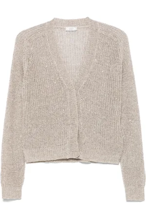 PESERICO SIGN Cardigan à design brodé de sequins