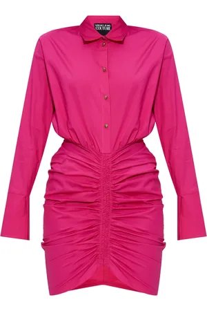 VERSACE Robe-chemise à fronces