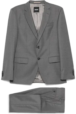 HUGO BOSS Costume à motif pied-de-poule