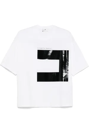 Elisabetta Franchi T-shirt en jersey à logo imprimé