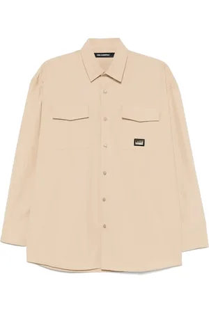 Karl Lagerfeld Chemise à plaque logo