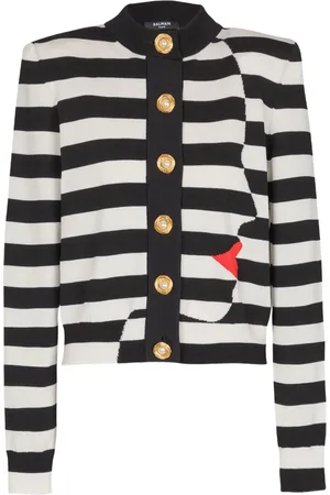 Balmain Cardigan Face Mariniere