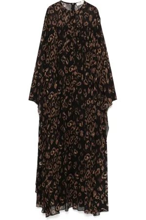 ZIMMERMANN Robe longue Illuminate à manches chauve-souris