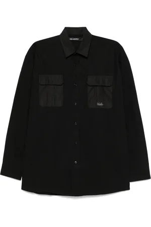 Karl Lagerfeld Chemise à plaque logo
