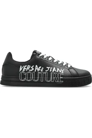 VERSACE Baskets à logo imprimé