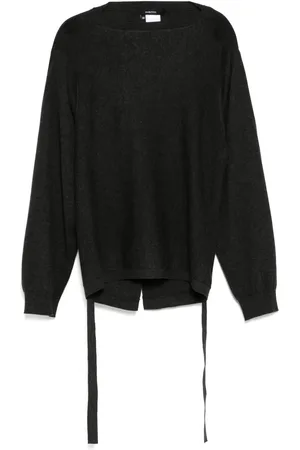 pushBUTTON Haut en maille à design carré
