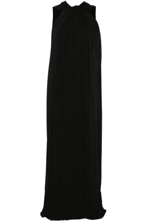 Jil Sander Robe longue à design drapé