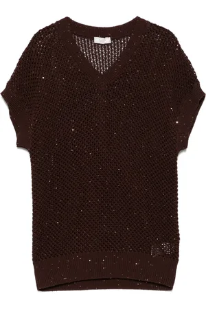 PESERICO SIGN Veste brodée de sequins