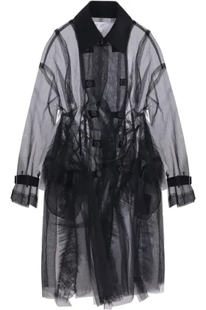 Comme des Garçons Manteau transparent