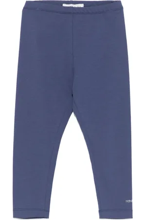 MONNALISA Legging à logo strassé