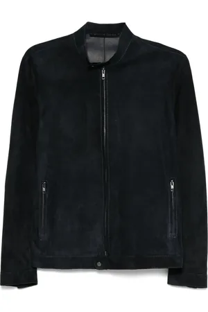 SALVATORE SANTORO Veste en daim