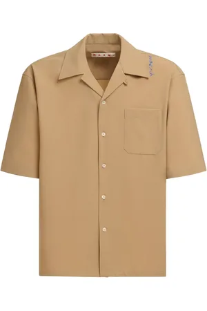 Marni Chemise à logo brodé