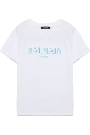 Balmain T-shirt à logo imprimé