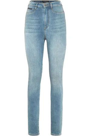 Philipp Plein Jean à taille haute