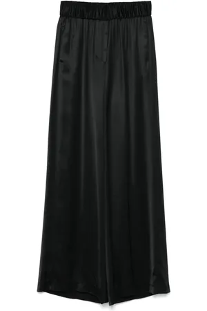 PESERICO SIGN Pantalon palazzo en satin