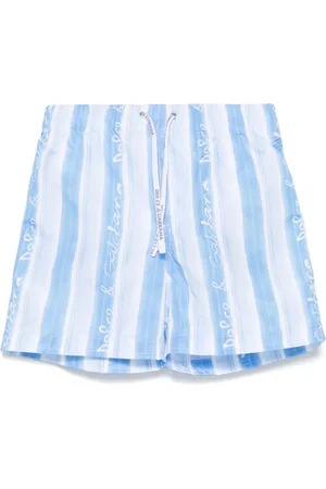 Dolce & Gabbana Short de bain à design rayé